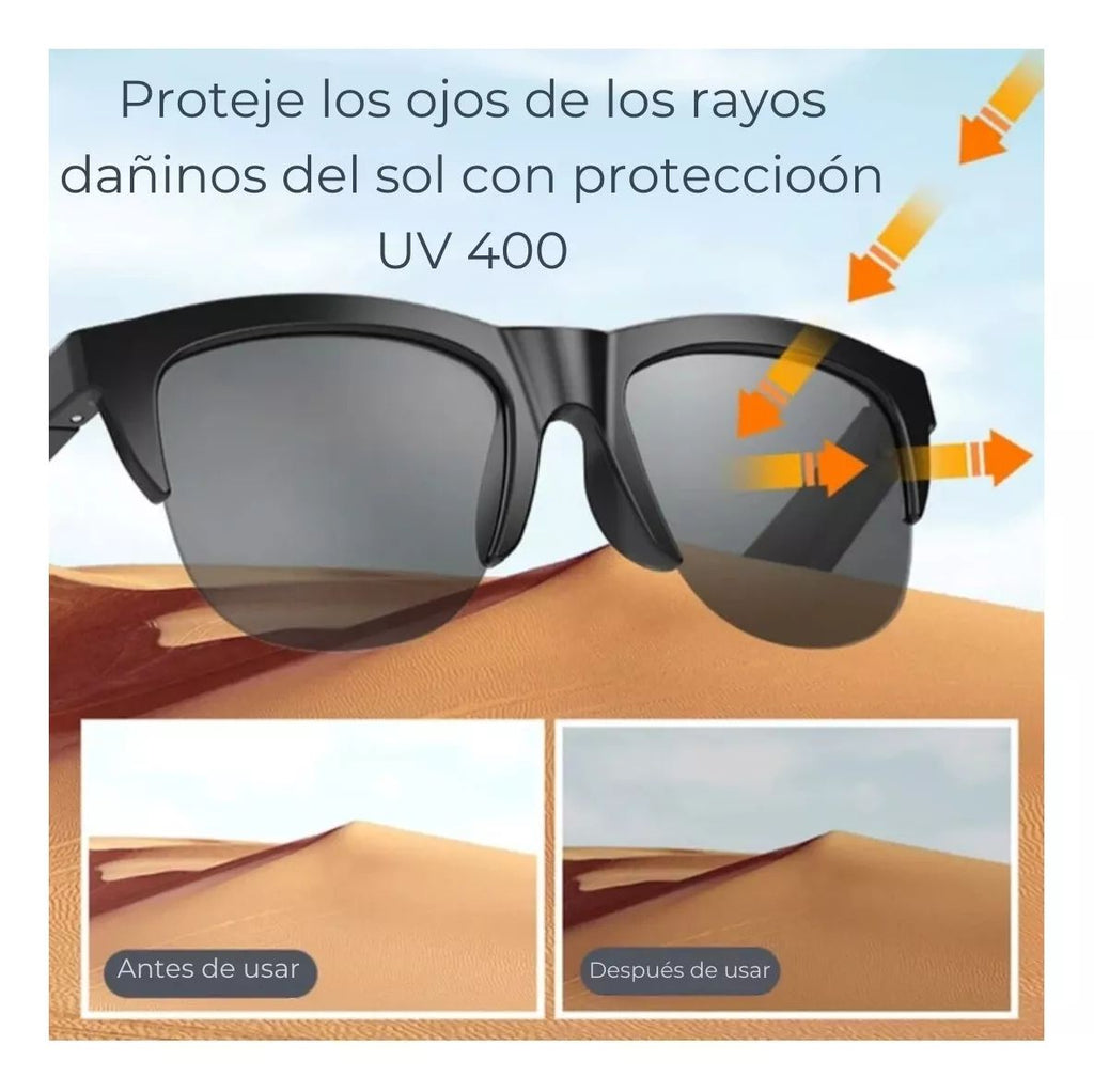 Lentes Inteligentes Bluetooth FG-713 | Música y Llamadas