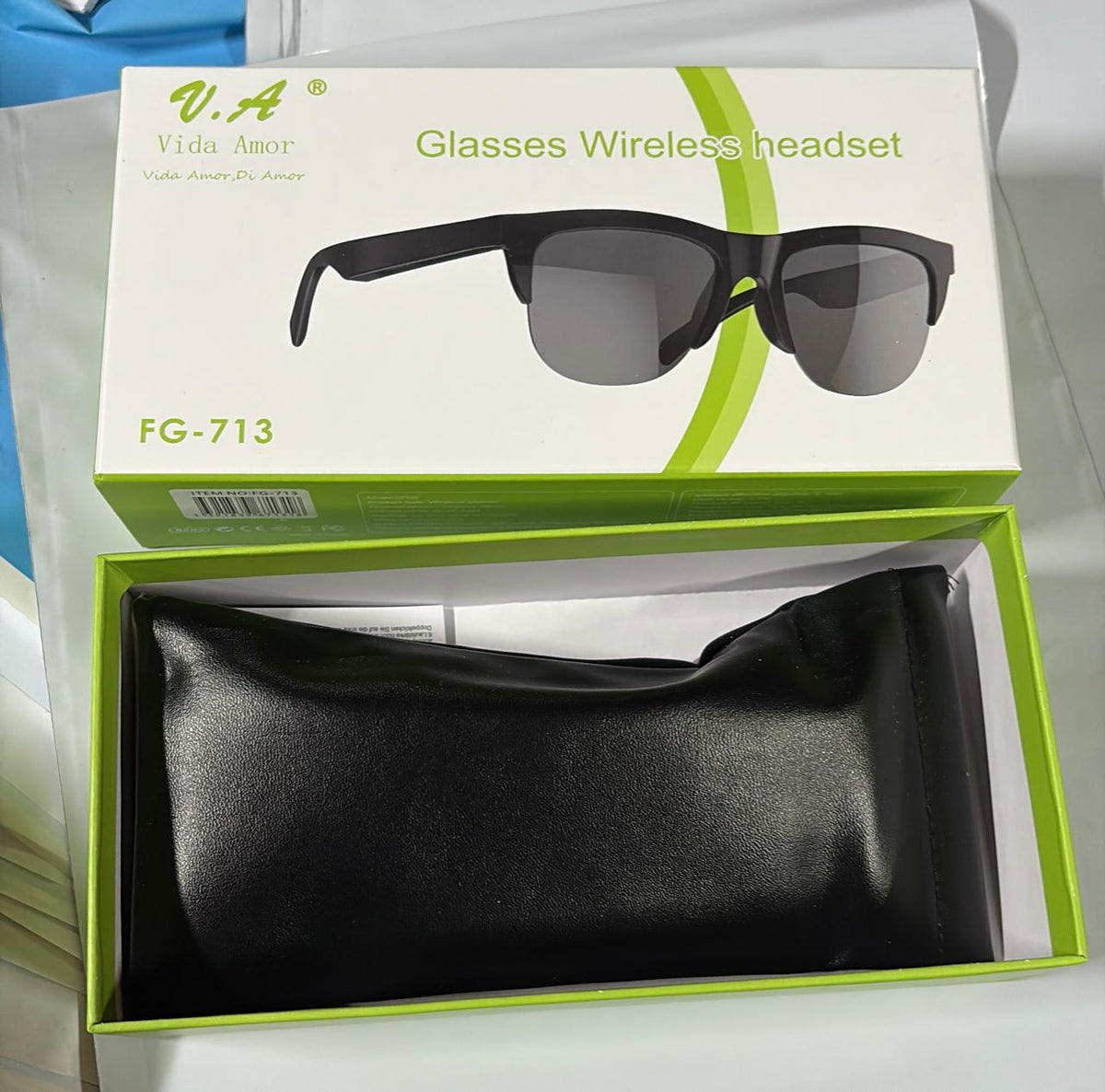 Lentes Inteligentes Bluetooth FG-713 | Música y Llamadas