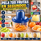 Pelador Eléctrico De Frutas Azul