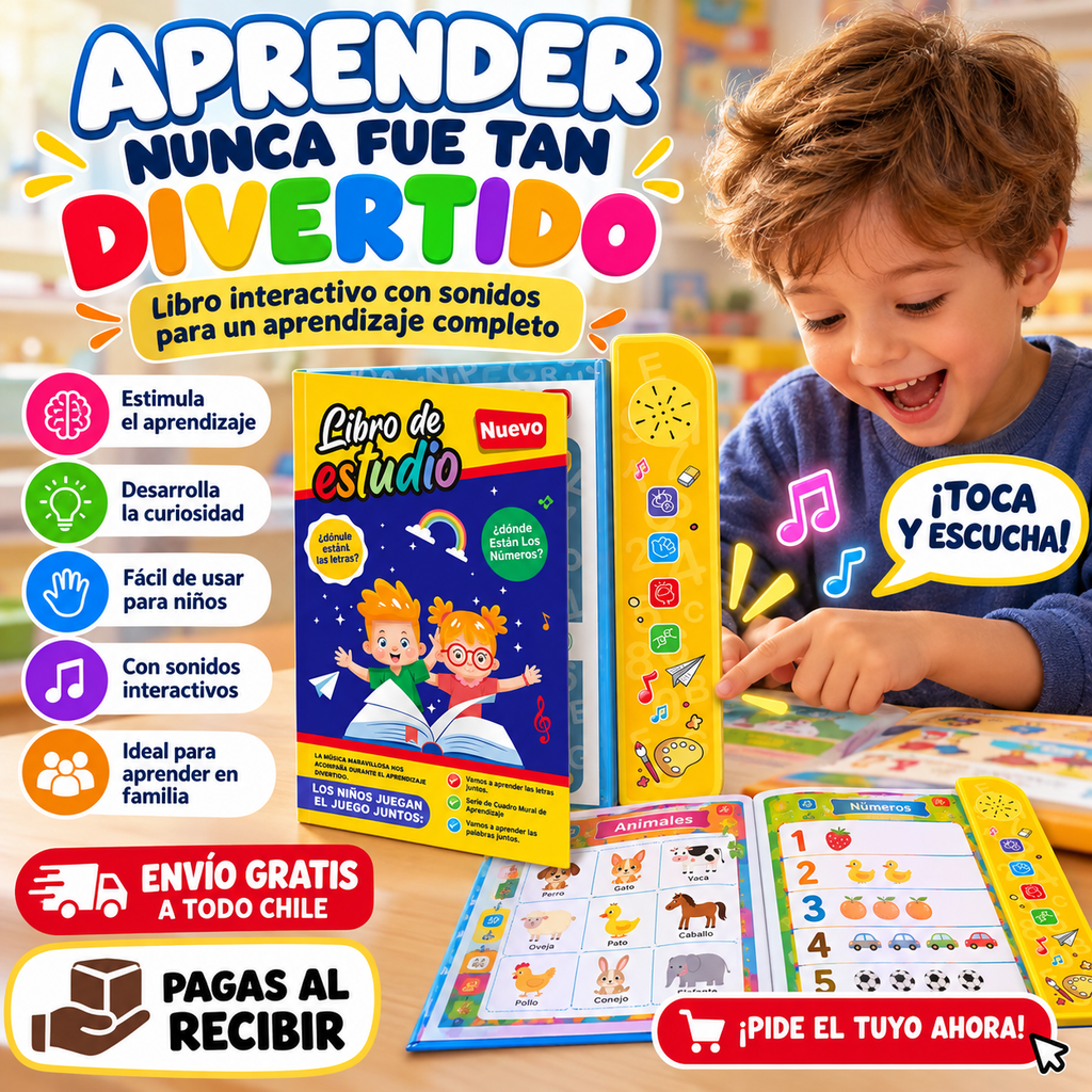 Libro aprendizaje niños